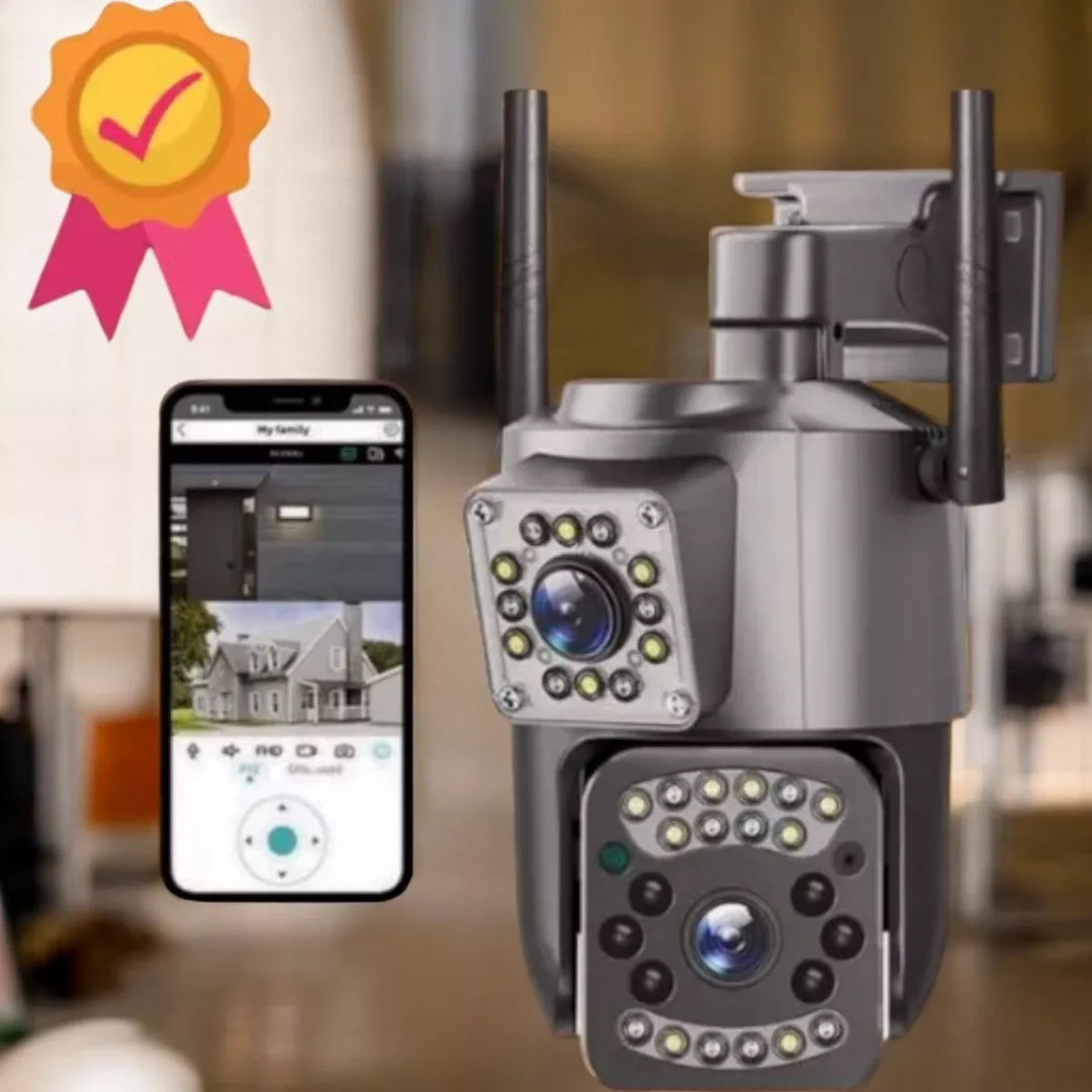 Camara De Seguridad Ptz Doble