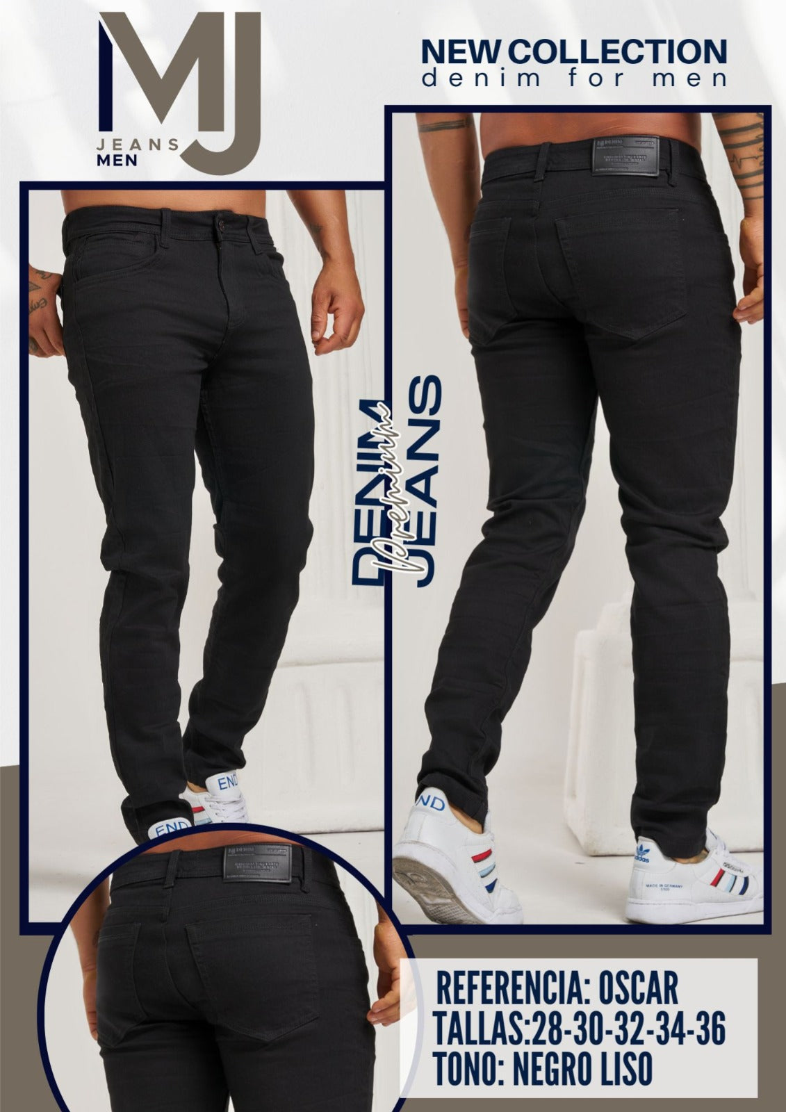 Coleccion Jeans MJ Hombre Timeless Fit Comodidad