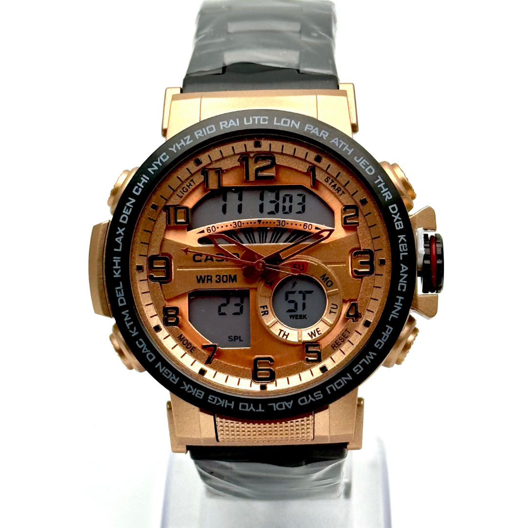 RELOJ CASIO DOBLE HORA R13