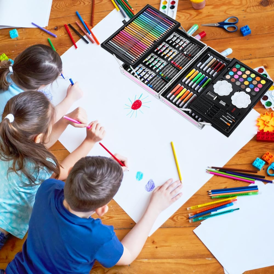 Set De Arte 145pcs Infantil Maletin