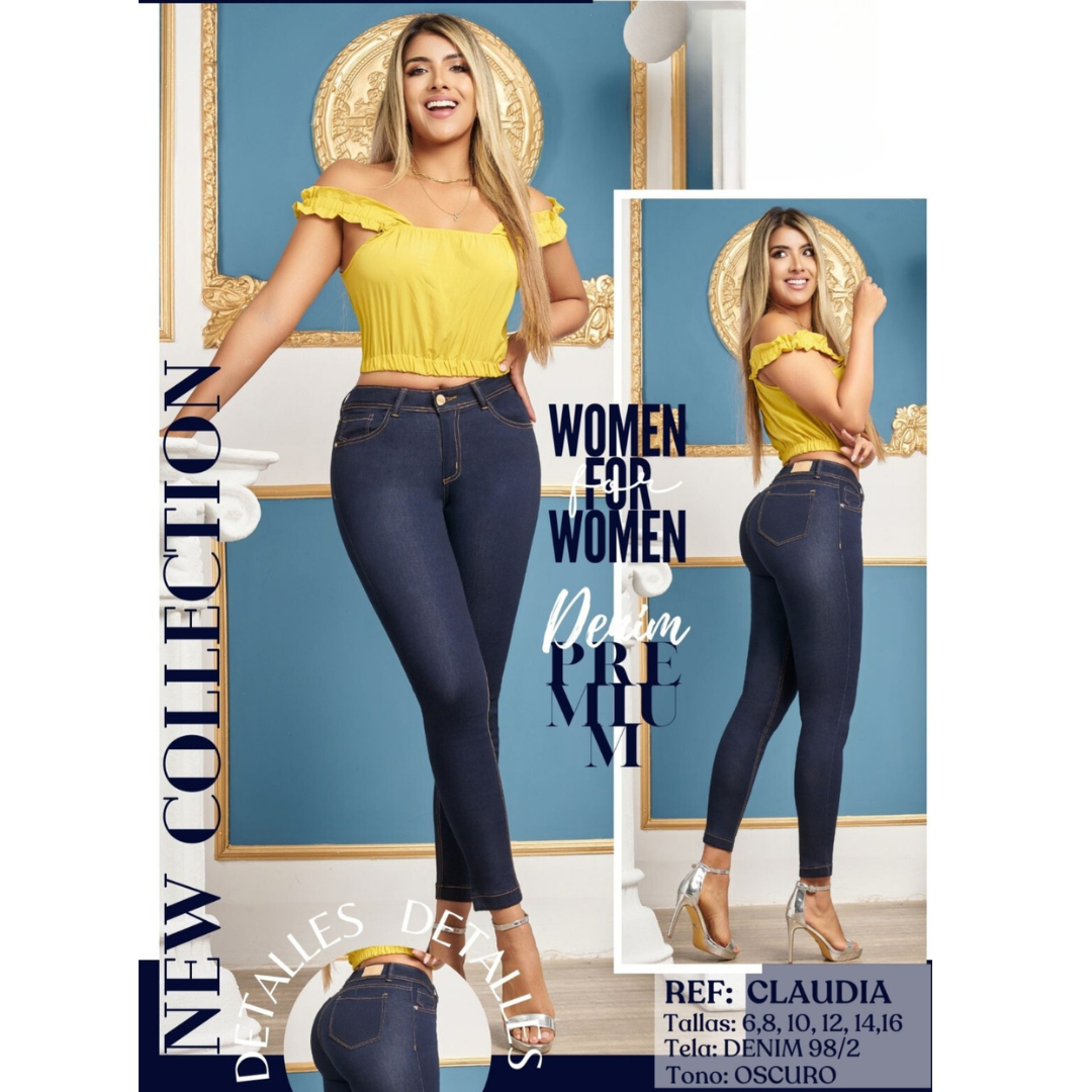 Coleccion Jeans MJ Mujer SlimFit Luxe