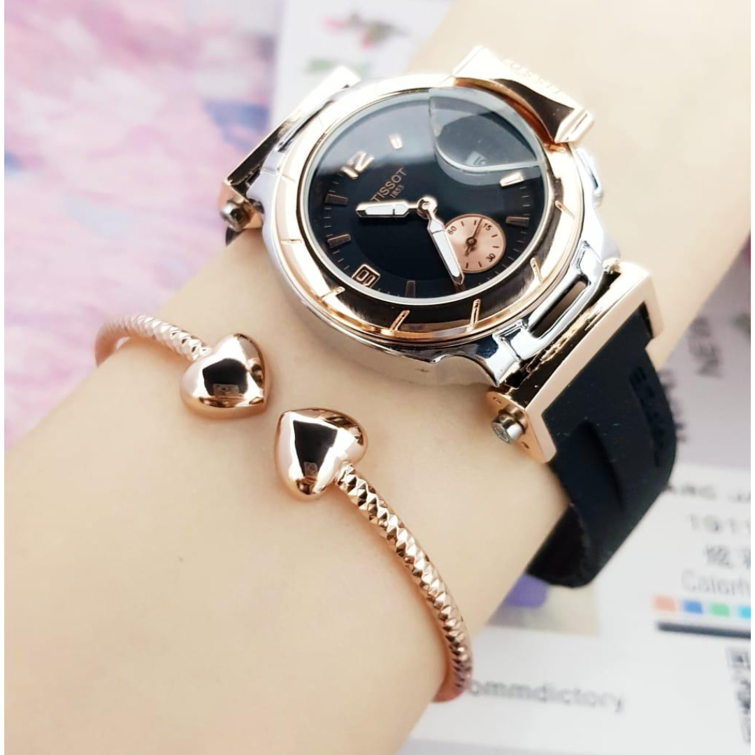 COMBOS RELOJ TISSOT T RACE DAMA + PULSERA
