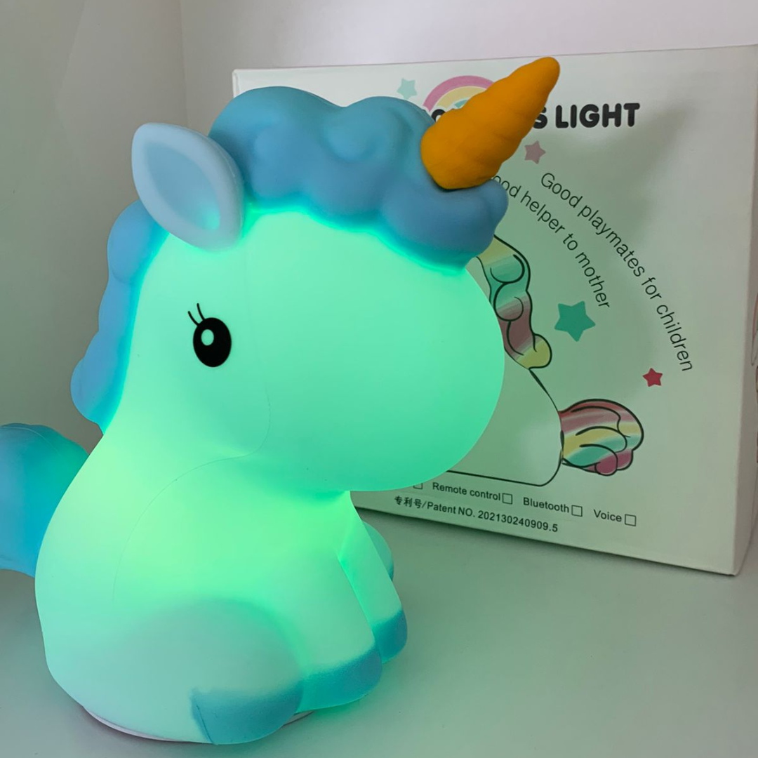 Lámpara silicona animalitos