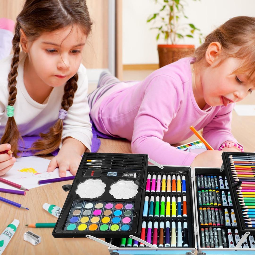 Set De Arte 145pcs Infantil Maletin