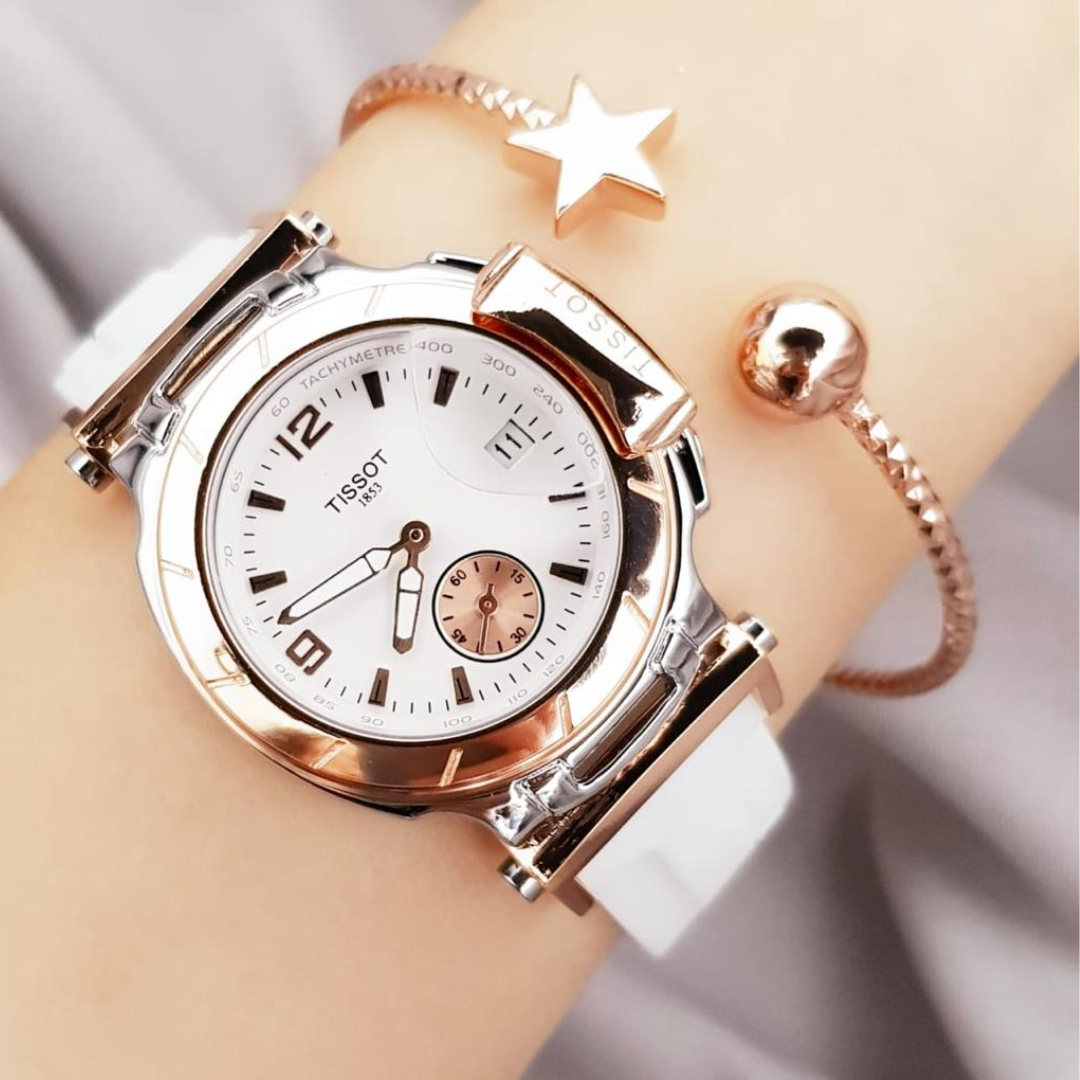 COMBOS RELOJ TISSOT T RACE DAMA + PULSERA