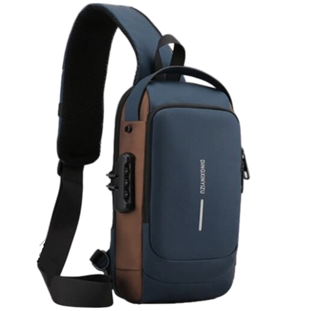 SecurePack Bolso impermeable antirrobo con puerto USB