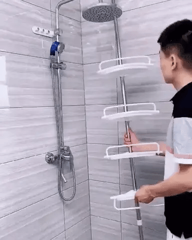 CornerShelf Organizador esquinero para ducha