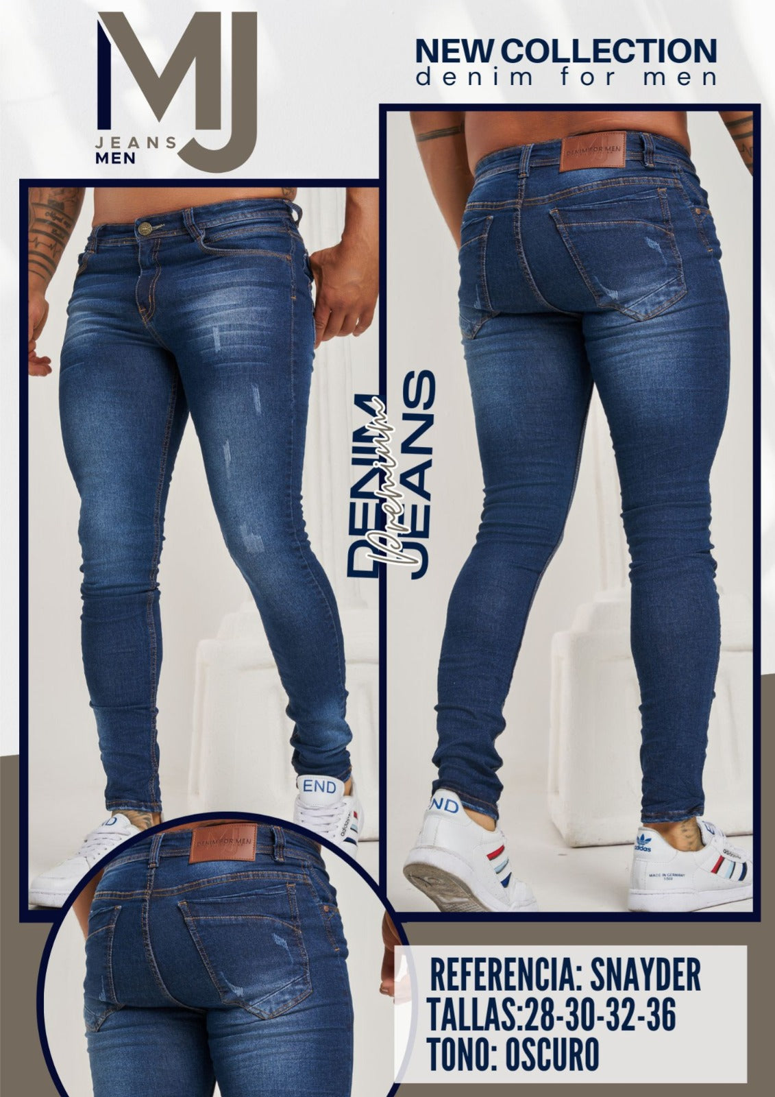 Coleccion Jeans MJ Hombre Timeless Fit Comodidad