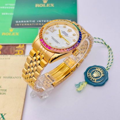 RELOJ ROLEX STONES COLORS