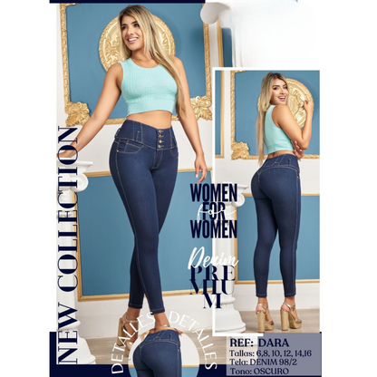 Coleccion Jeans MJ Mujer SlimFit Luxe