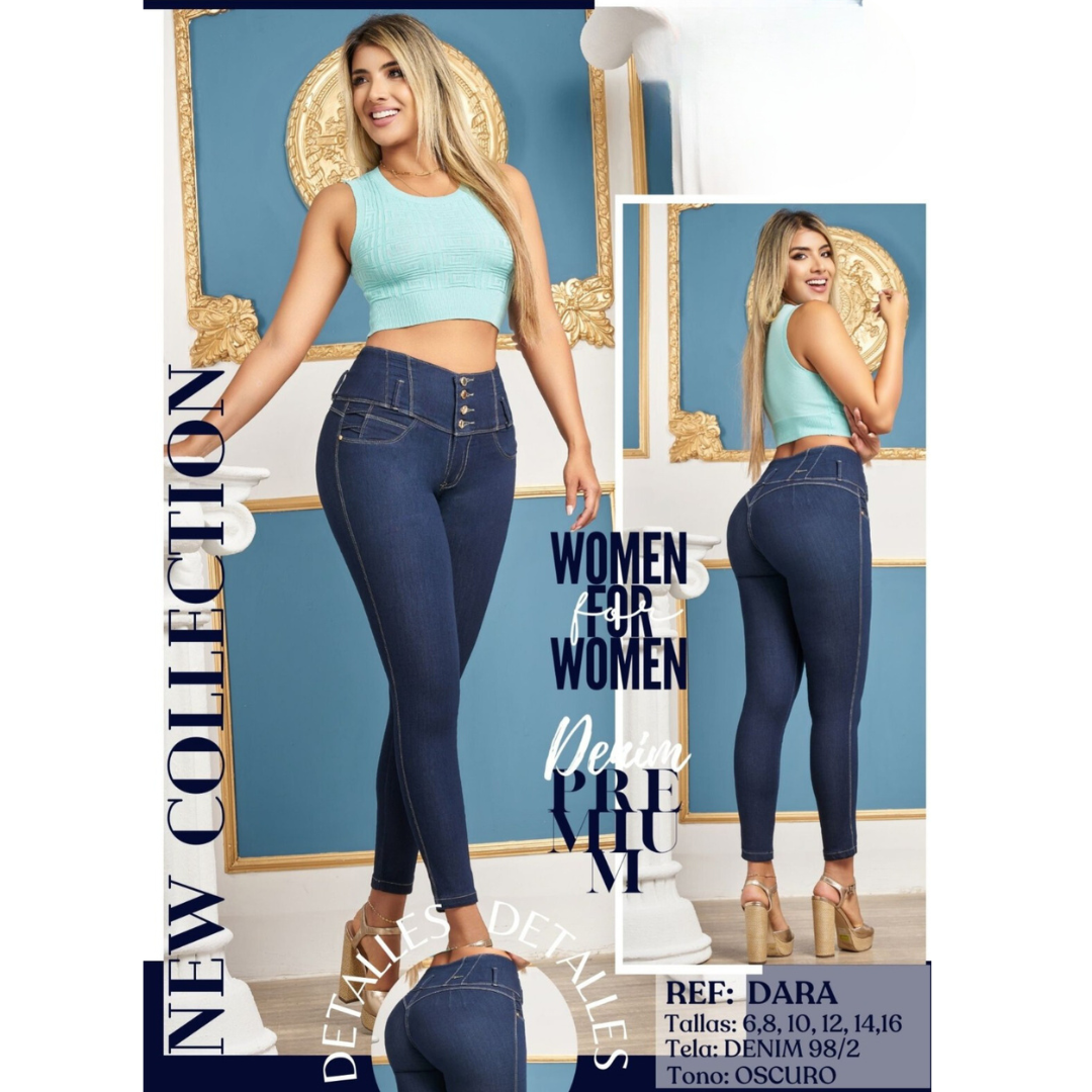 SlimFit Luxe - Jeans moldeadores y cómodos. MJ12