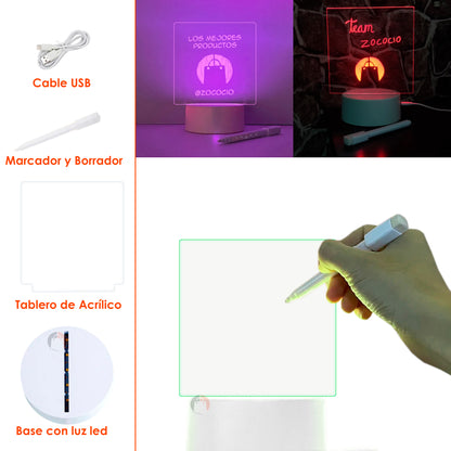 BrightNote Tablero Luminoso Personalizable