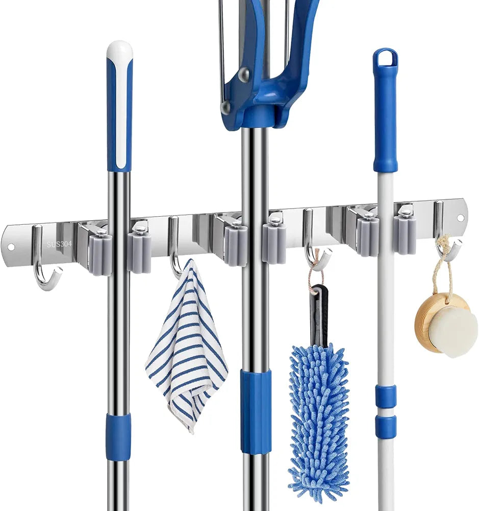 BroomKeeper Organizador para escobas y traperos