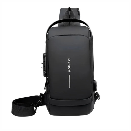 SecurePack Bolso impermeable antirrobo con puerto USB