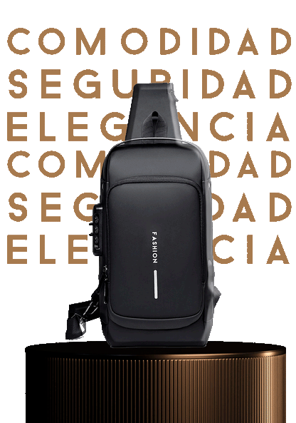 SecurePack Bolso impermeable antirrobo con puerto USB