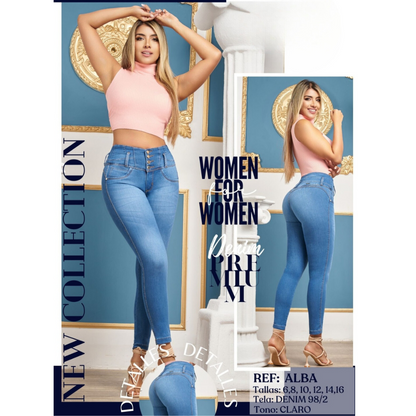 Coleccion Jeans MJ Mujer SlimFit Luxe