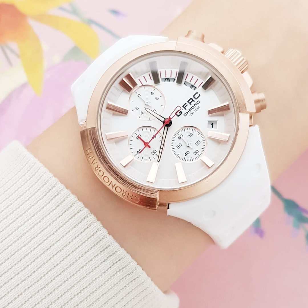 RELOJ G FORCE DAMA GOMA