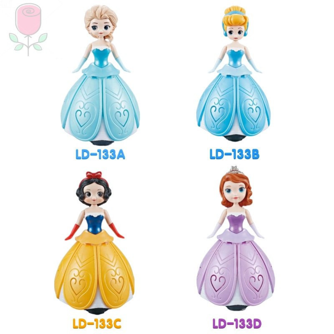 MUNECAS DE PRINCESAS DE DISNEY GIRATORIA
