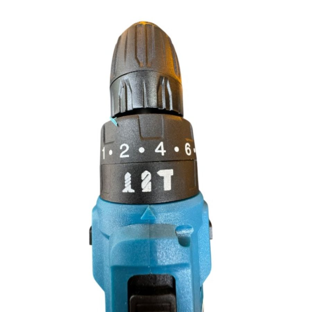 Taladro Inalambrico De 36v Percutor Azul