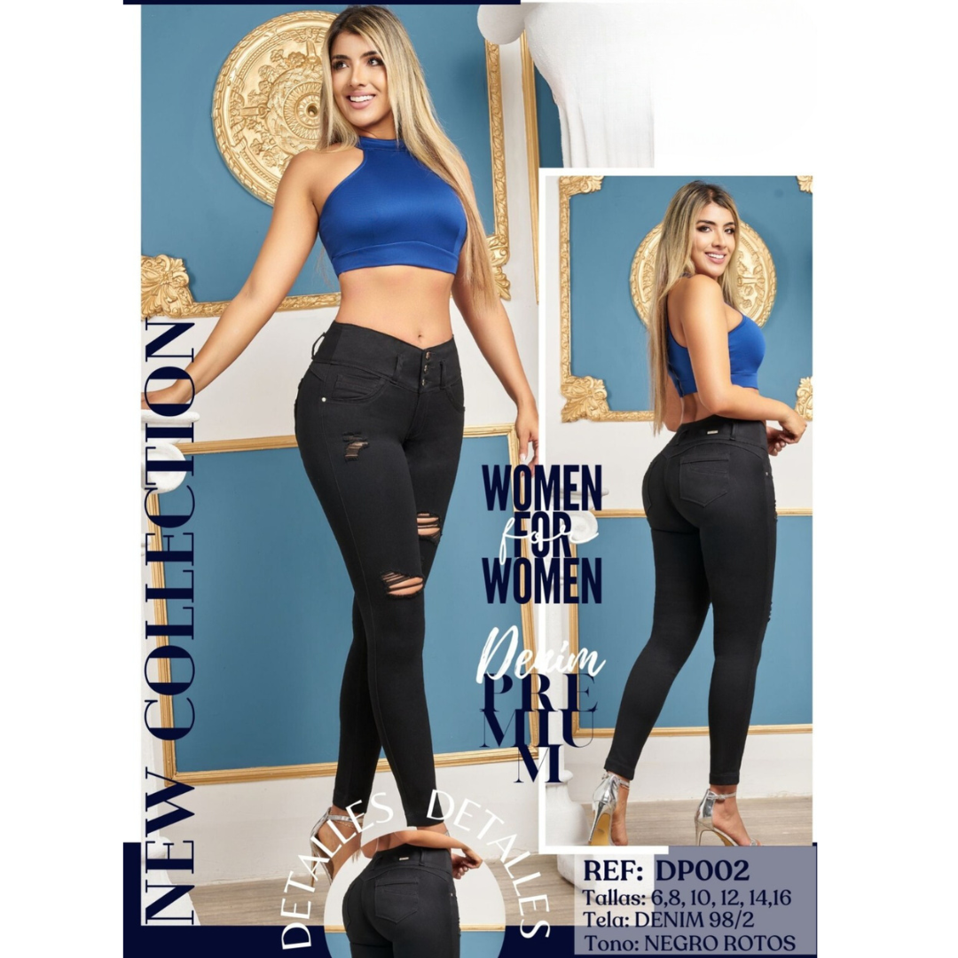Coleccion Jeans MJ Mujer SlimFit Luxe