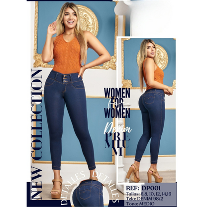 Coleccion Jeans MJ Mujer SlimFit Luxe
