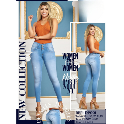 Coleccion Jeans MJ Mujer SlimFit Luxe