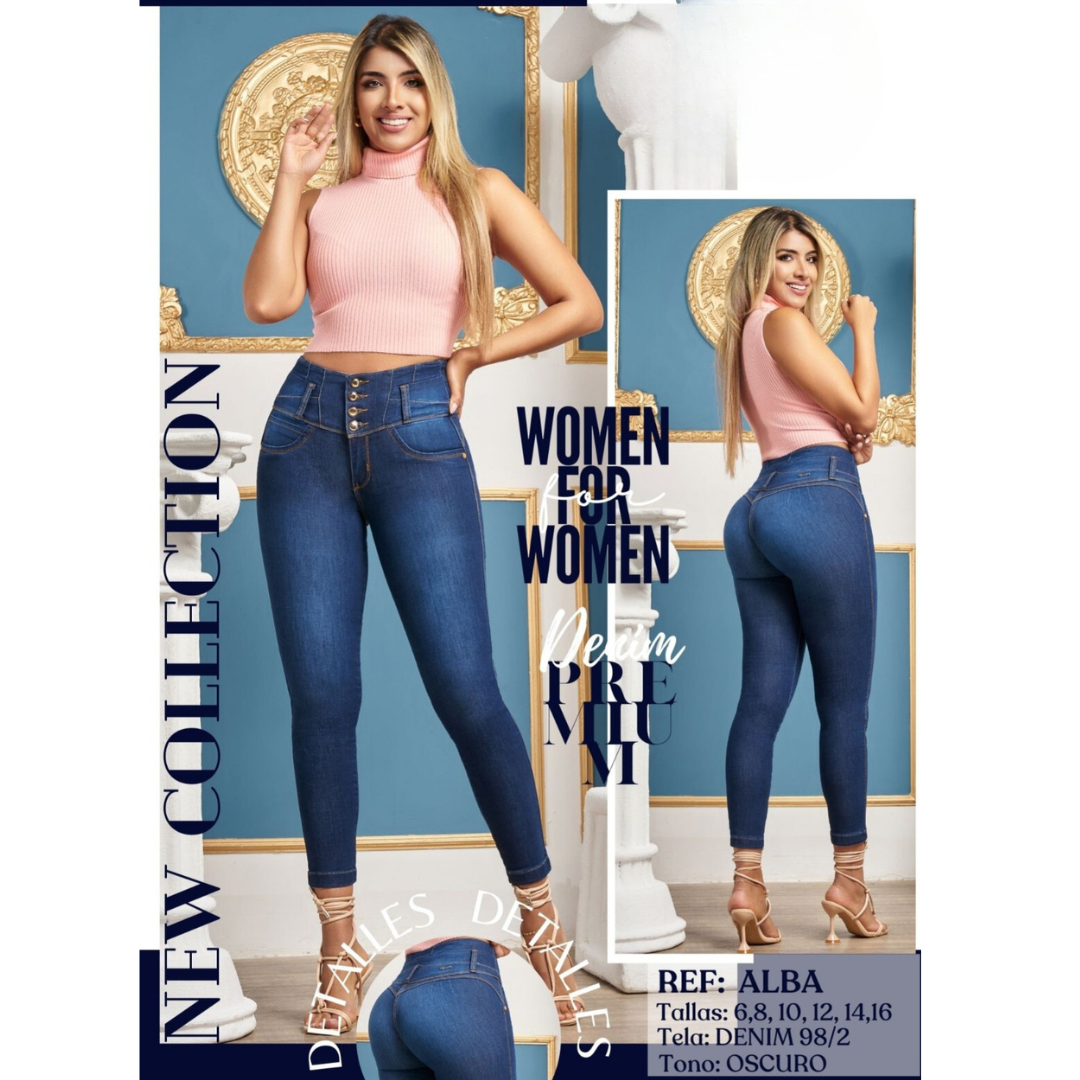Coleccion Jeans MJ Mujer SlimFit Luxe