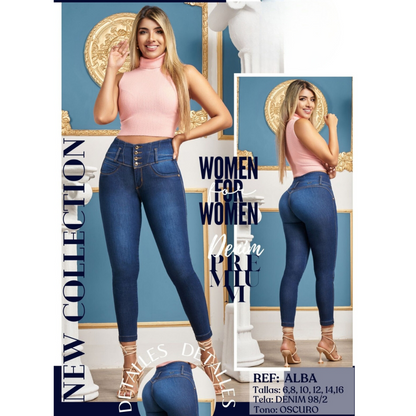 Coleccion Jeans MJ Mujer SlimFit Luxe