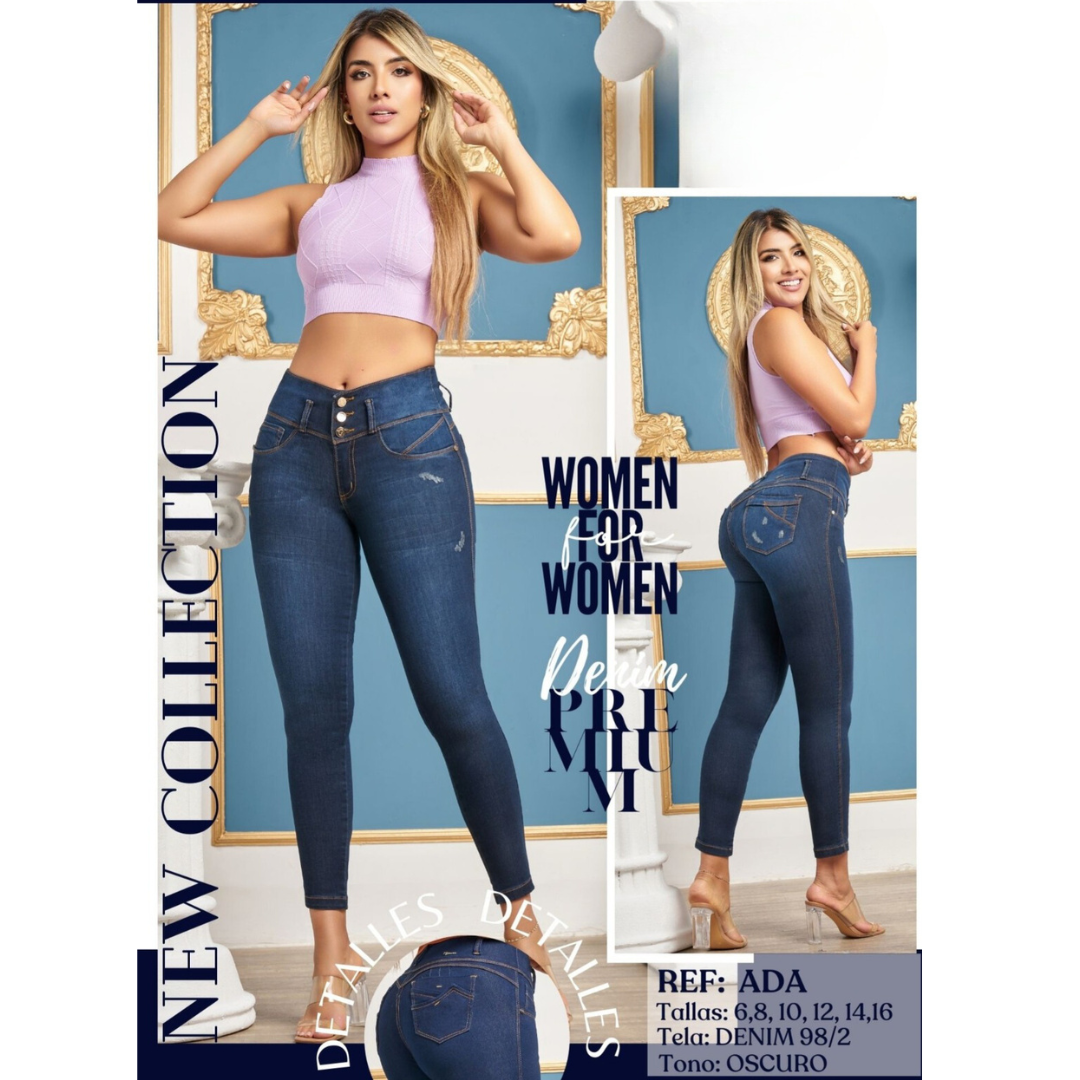 Coleccion Jeans MJ Mujer SlimFit Luxe
