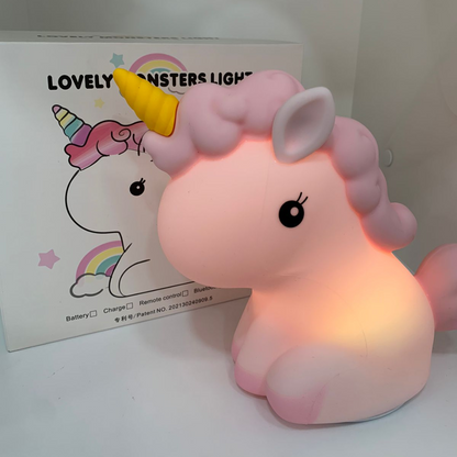 Lámpara silicona animalitos