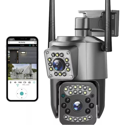 Camara De Seguridad Ptz Doble