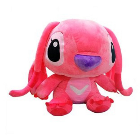 PELUCHE STITCH ROSADO 27 CM