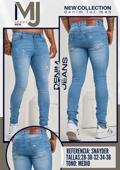 Coleccion Jeans MJ Hombre Timeless Fit Comodidad