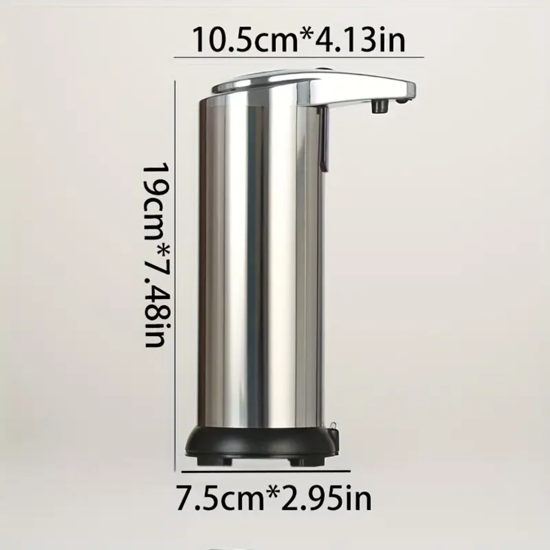 Dispensador Automático de Jabón de Acero