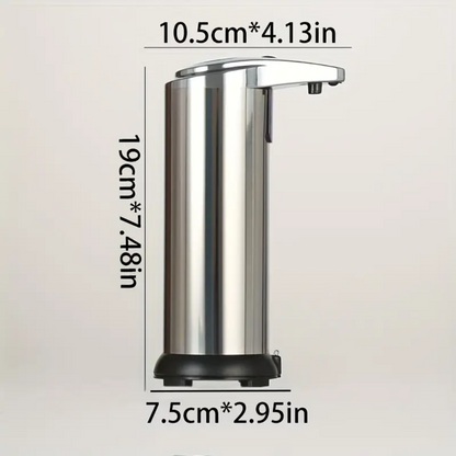Dispensador Automático de Jabón de Acero