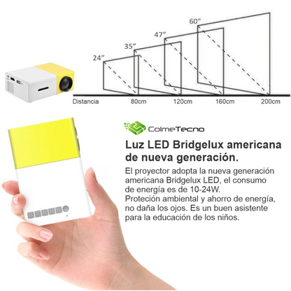 Mini Proyector Led Video Beam 600 YG300