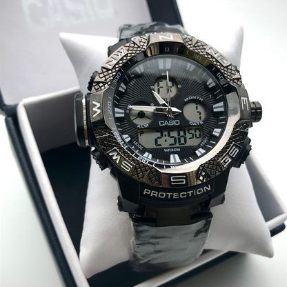 RELOJ CASIO DOBLE HORA R15