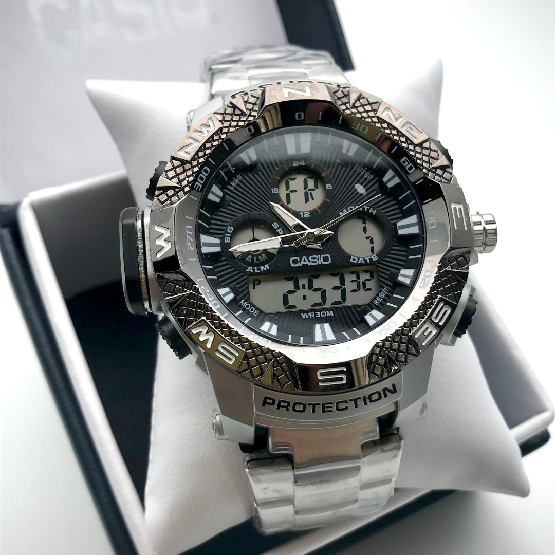 RELOJ CASIO DOBLE HORA R15