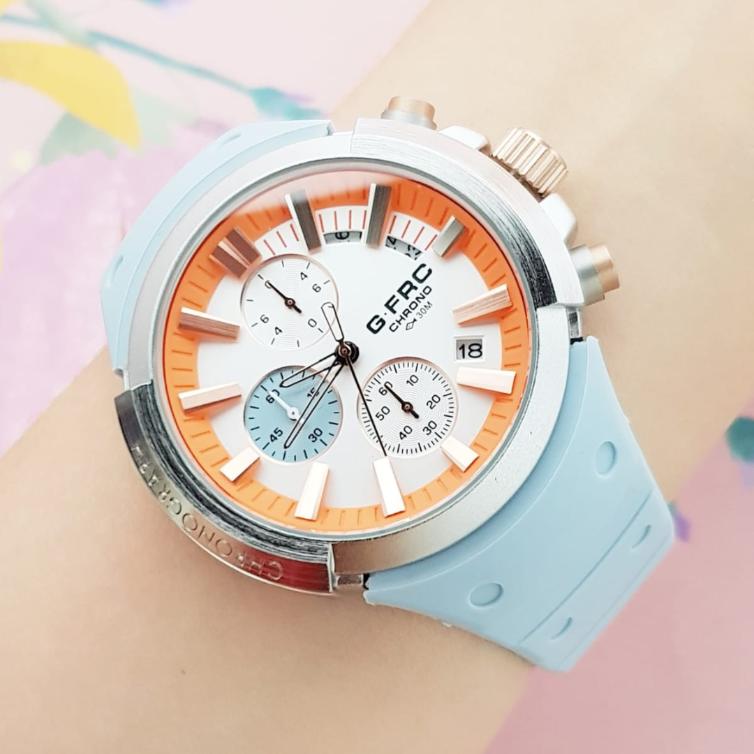 RELOJ G FORCE DAMA GOMA