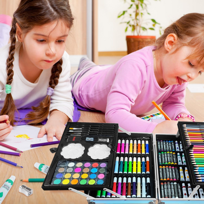 Set De Arte 145pcs Infantil Maletin